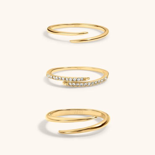Infinite Stacking Ring Trio